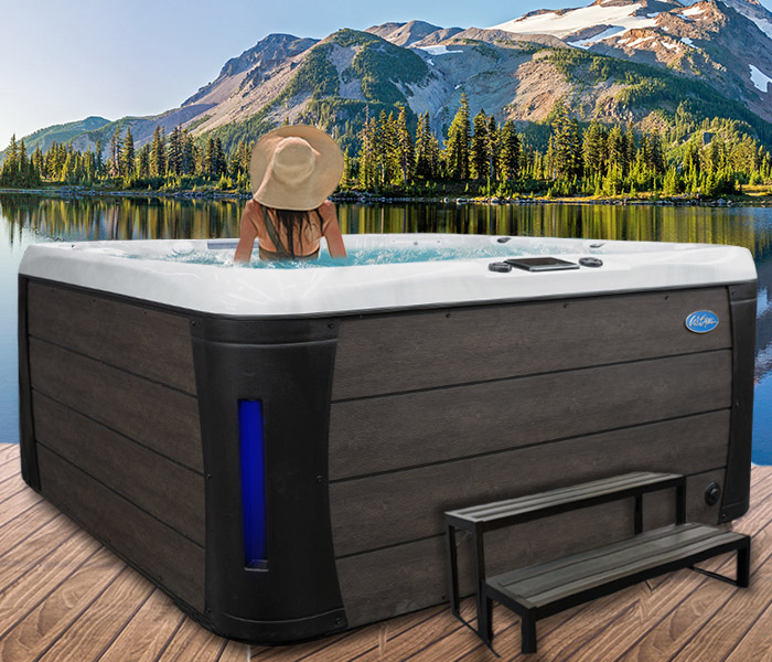 Calspas hot tub being used in a family setting - hot tubs spas for sale Chico