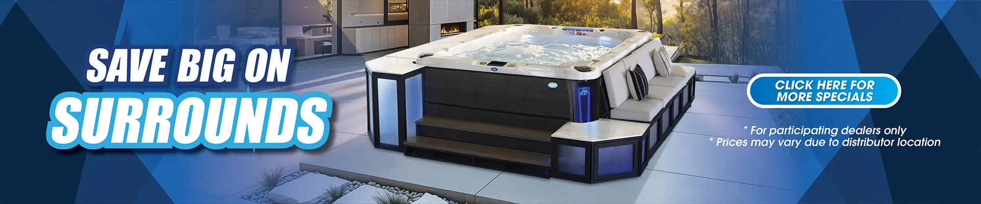 Calspas hot tub being used in a family setting - Chico