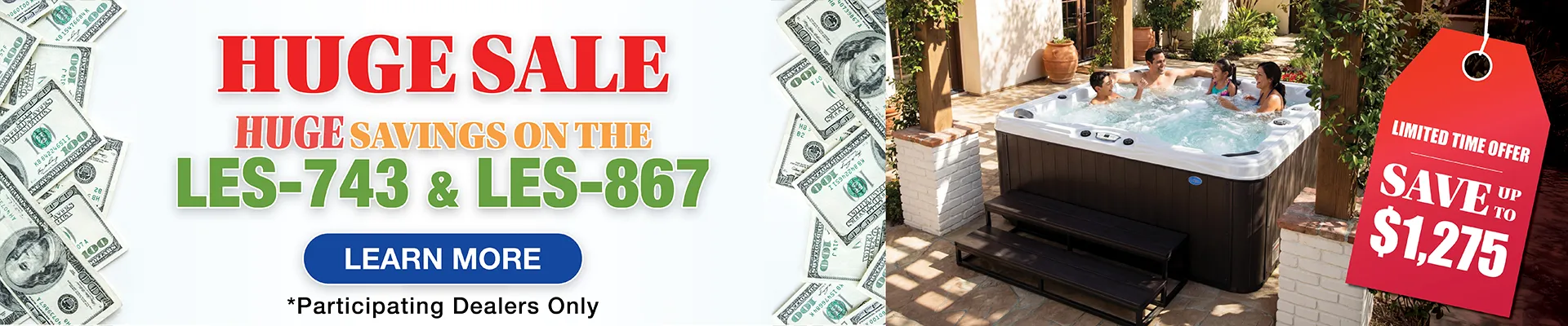 Calspas hot tub being used in a family setting - Chico